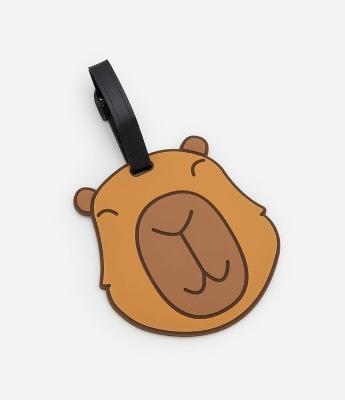 Tag de Mala em Formato de Capivara