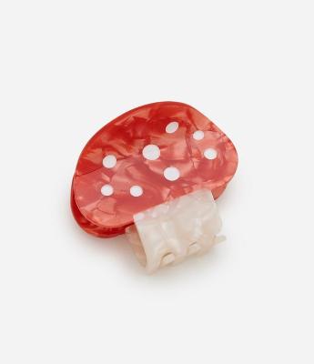 Piranha de Cabelo em Forma de Cogumelo Bicolor