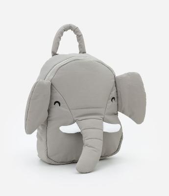 Mochila Infantil com Carinha de Elefante - Tam Único