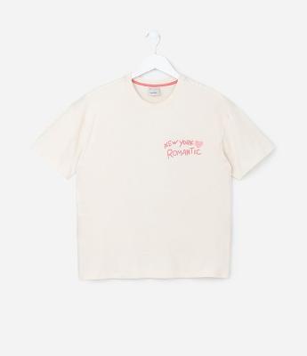 Blusa Infantil Oversized com Estampa New York - Tam 5 a 14 Anos