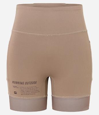 Bermuda Esportiva em Microfibra com Lettering e Bolsos Funcionais