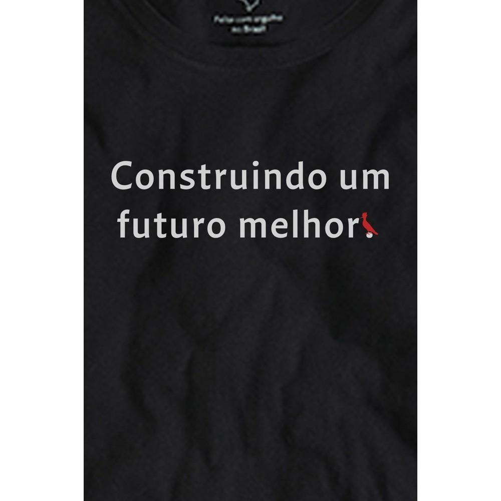 Camiseta Fem Est Construindo Um Futuro Reserva - 2