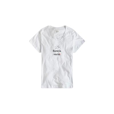 Camiseta Fem Est Bateria Vazia Reserva