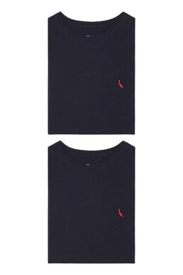 Kit 2 Camisetas Brasa Pica Pau Bordado Reserva