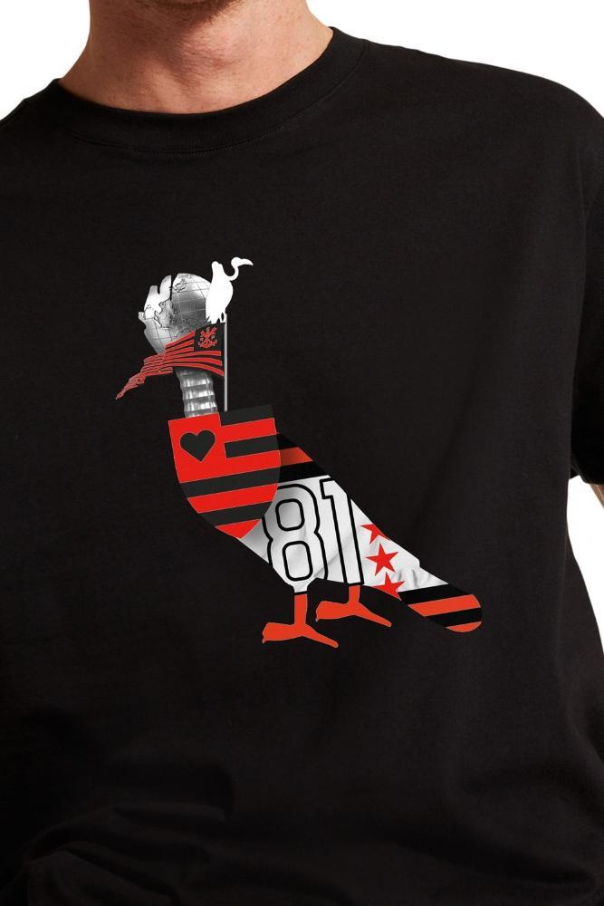 Camiseta Estampada Pica Pau 81 Flamengo Reserva - 5