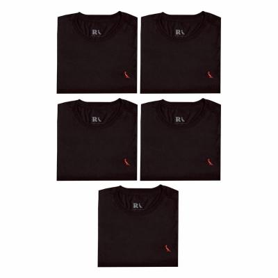 Kit 5 Camisetas Brasa Pica Pau Bordado Reserva