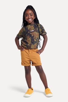 Camiseta Pica Pau Camuflado Reserva Mini