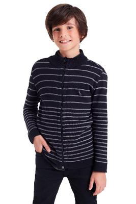 Casaco Tricot Sm Df Zíper Reserva Mini