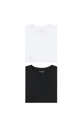 Kit 2 Camisetas Black White Reserva