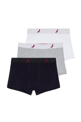 Kit De Cueca Mini Boxer 3 Cores Reserva Mini