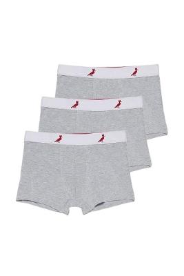 Kit De Cueca Mini Boxer Cinza Reserva Mini