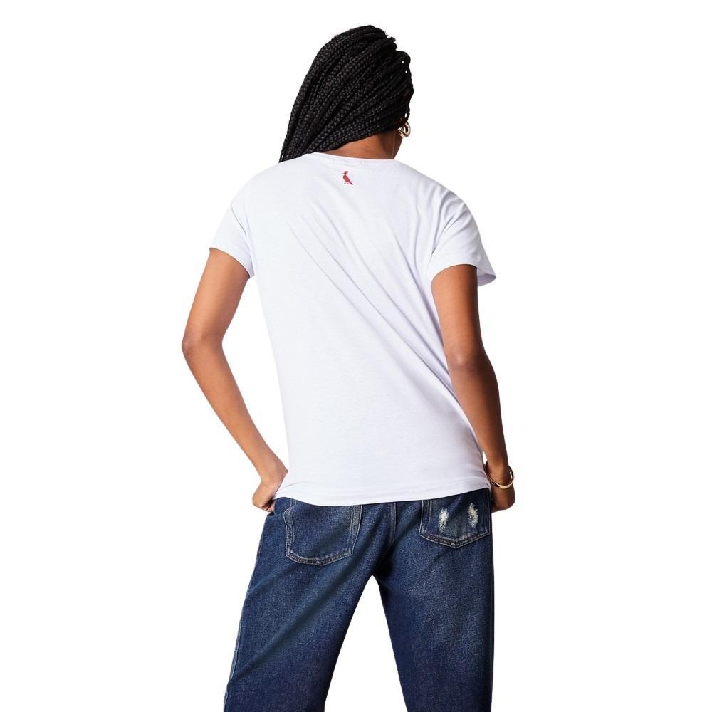 Camiseta Estampada Deusa Rainha Poderosa Reversa - 1