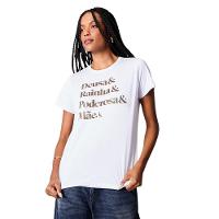 Camiseta Estampada Deusa Rainha Poderosa Reversa - 2