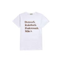 Camiseta Estampada Deusa Rainha Poderosa Reversa