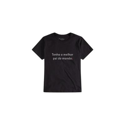 Camiseta Mini Est O Melhor Pai Do Mundo Reserva Mini