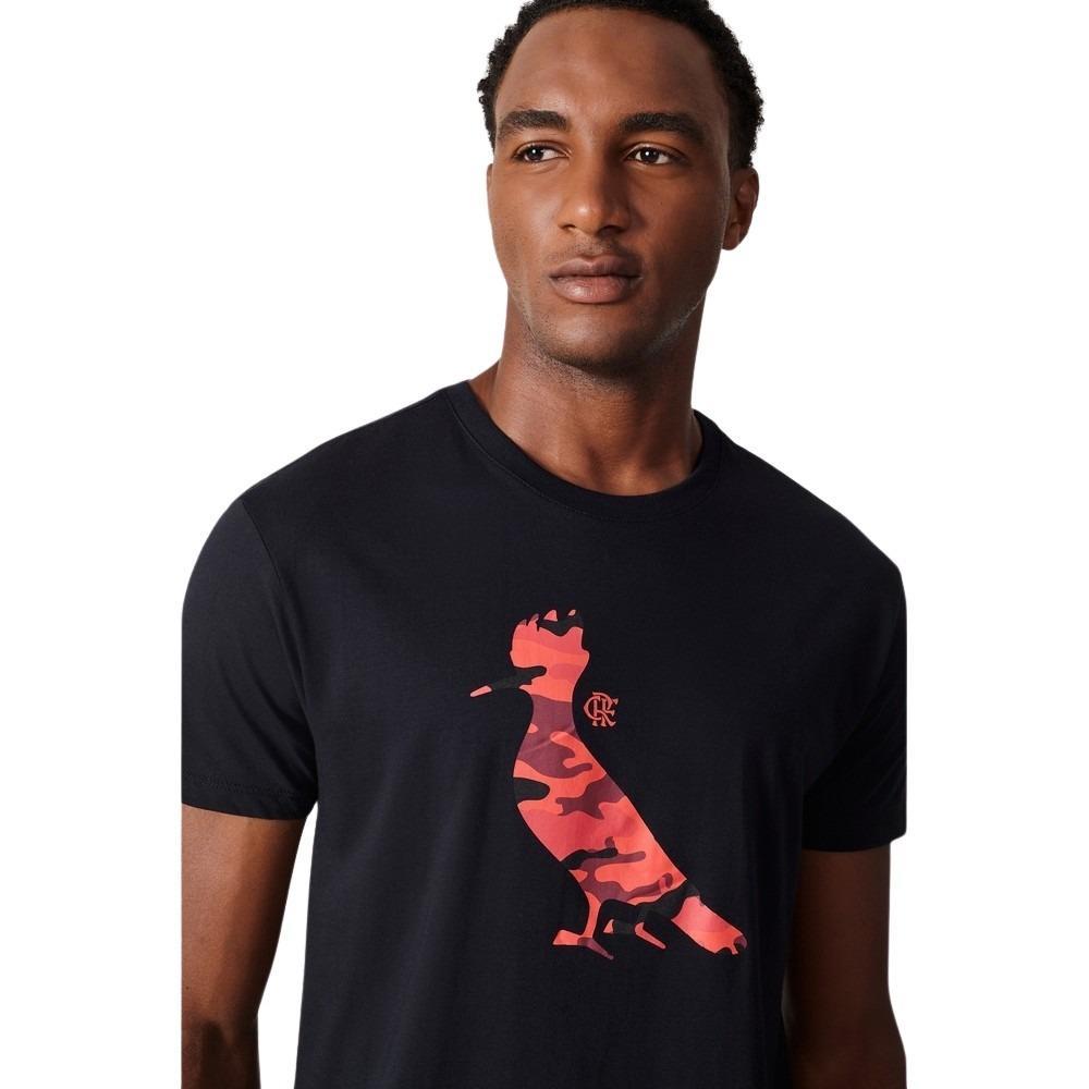 Camiseta Estampada Pp Fla Camuflado Verm Reserva Sprint - 1