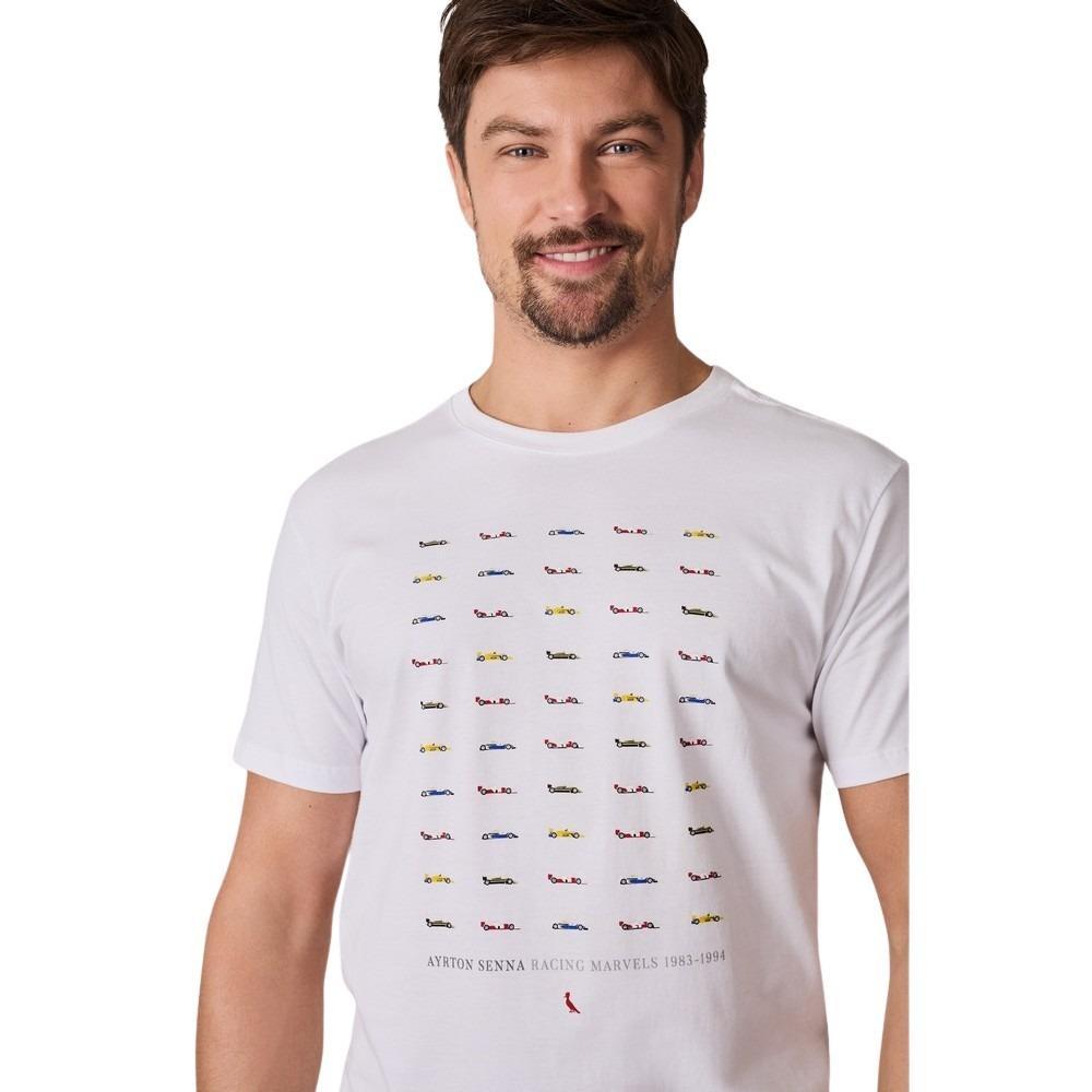 Camiseta Estampada Car Collection Senna Reserva - 1