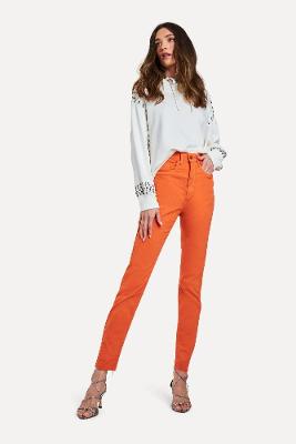 Calça Sarja Skinny High Color Reversa
