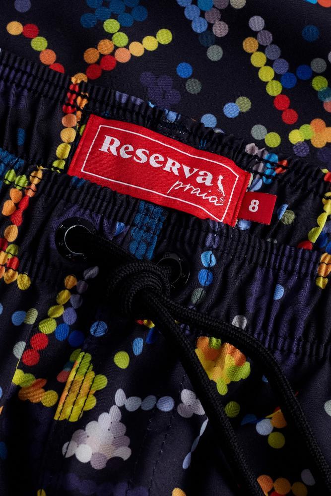 Short Praia Mini Estampa Pixel Reserva Mini - 4