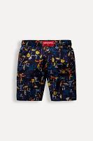 Short Praia Mini Estampa Pixel Reserva Mini - 1