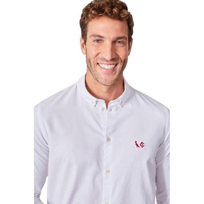 Camisa Oxford Color Pica Pau Inter Reserva