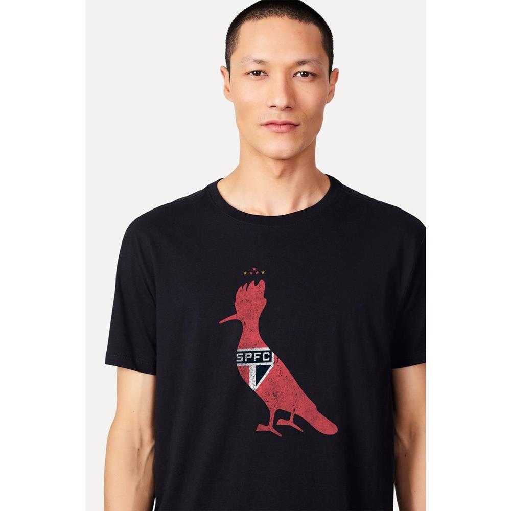 Camiseta Estampada Silk Pp São Paulo Futebol Clube Reserva - 1