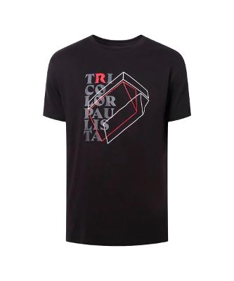 Camiseta Estampada Tricolor 3d São Paulo Reserva