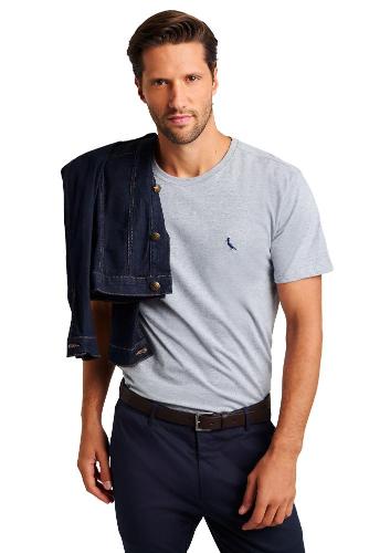 Camiseta Algodão Gota Pica Pau Bordado Reserva