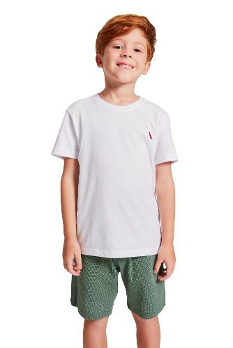 Camiseta Brasa Pica Pau Bordado Mini Mini Reserva Mini