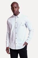 Camisa Ml Enxuto Jeans Claro Conforto Casual Reserva - 3