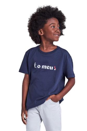 Camiseta Estampada E O Meu Reserva Mini