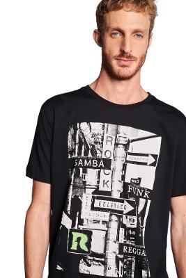 Camiseta Estampada Eclético Reserva