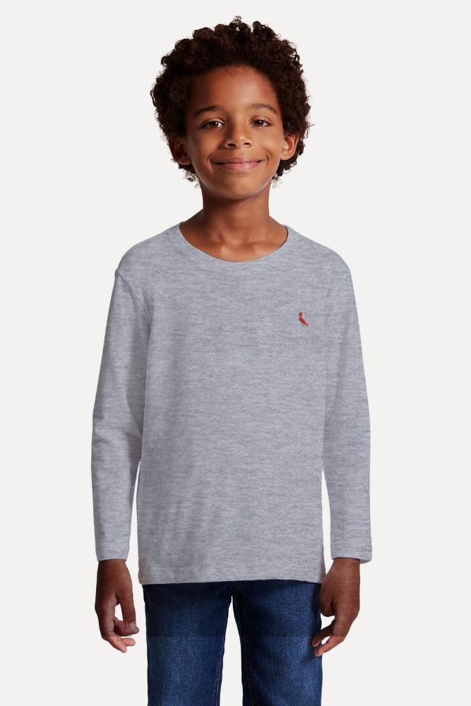 Camiseta Ml Pica Pau Bordado Brasa Mini Reserva Mini - 3