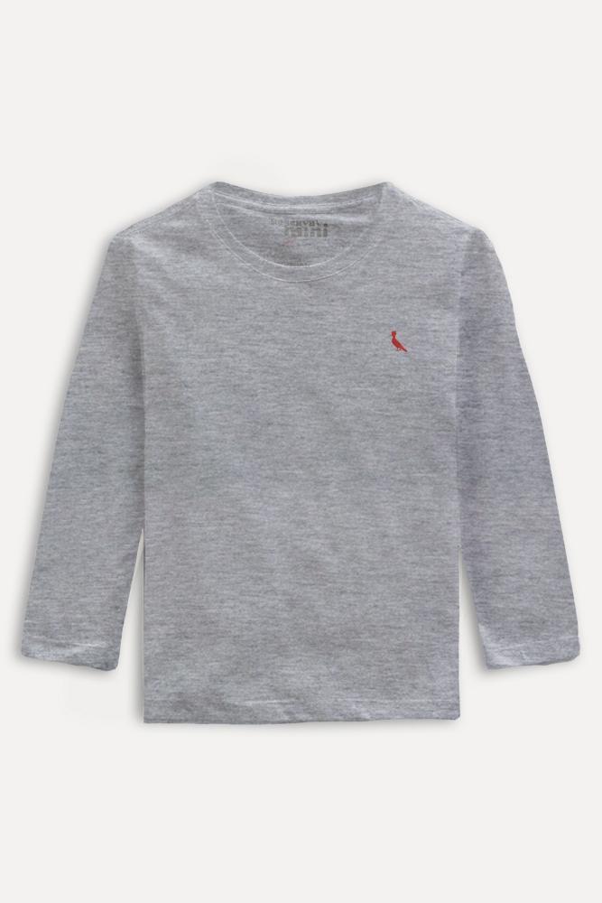 Camiseta Ml Pica Pau Bordado Brasa Mini Reserva Mini - 4