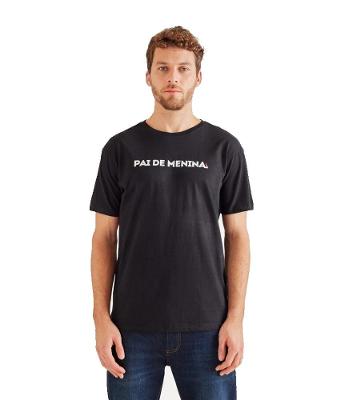 Camiseta Pai De Menina Dia A Dia Conforto Estilo Reserva
