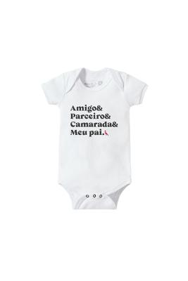 Macaquinho Body Bb Pai Camarada Reserva Mini