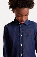 Camisa Cont Ae Easy Oxford Denim Reserva Mini - 2