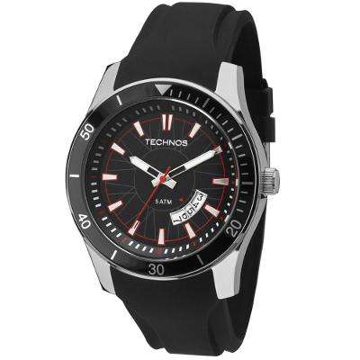 Relógio Technos Masculino Racer Prata - 2115KSN/8P
