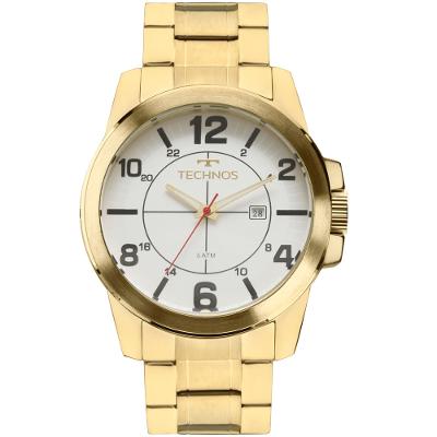 Relógio Technos Masculino Racer Dourado - 2115MGS/4K