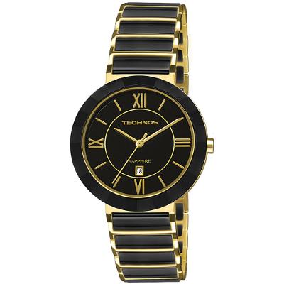 Relógio Technos Feminino Ceramic Dourado - 2015CE/4P