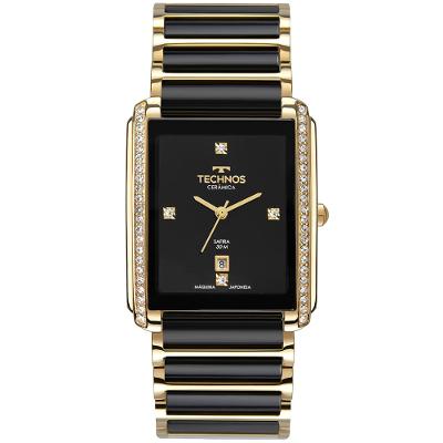Relógio Technos Feminino Ceramic Dourado - GN10AY/9P