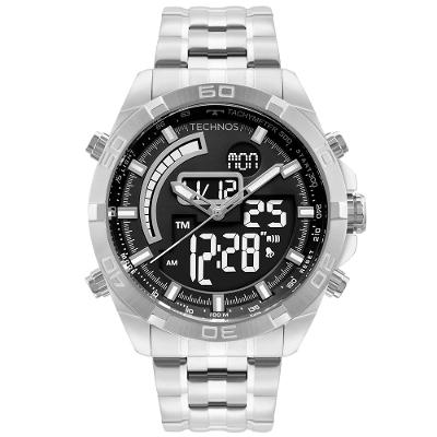 Relógio Technos Masculino Digitech Prata - BJ3496AB/1K