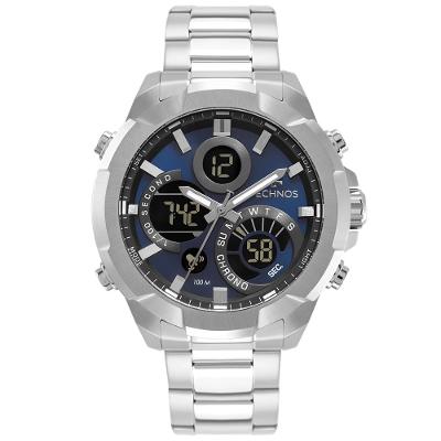 Relógio Technos Masculino Digitech Prata - W23721AAC/1A