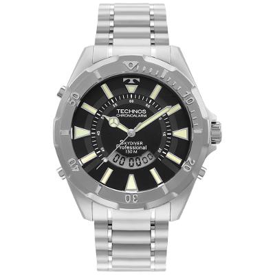 Relógio Technos Masculino Skydiver Prata - WT205FY/1P