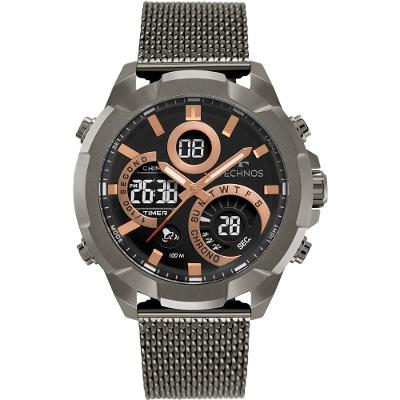 Relógio Technos Masculino Digitech Grafite - W23721AAB/1P