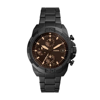 Relógio Fossil Masculino Bronson Preto - FS5851/1MN