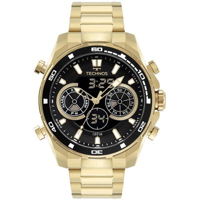 Relogio Technos Masculino Digitech Dourado - BJ3530AA/1P