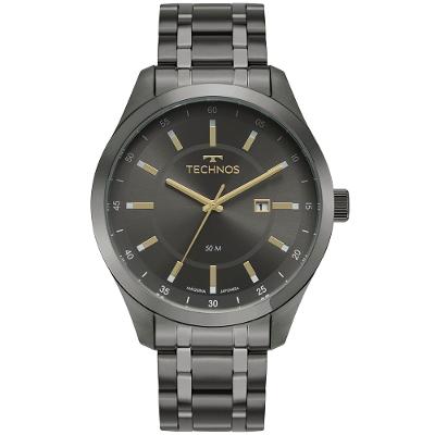 Relógio Technos Masculino Steel Grafite - 2115TVY/1F