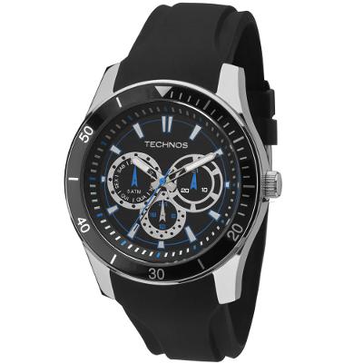 Relógio Technos Masculino Racer Prata - 6P29AIQ/8P