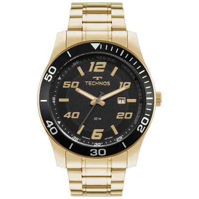 Relógio Technos Masculino Racer Dourado - 2115TWB/1P